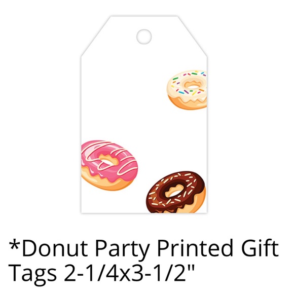 Other - 50 Donut Gift Tags PRICE IS FIRM